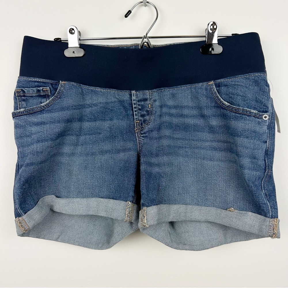 Old Navy Maternity Denim Shorts Size 8 NWT